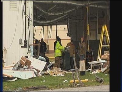 Teen Plows Thru Sharon Dairy King