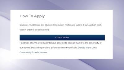Scholarship opportunities available for Lima, Allen County and Putnam County students