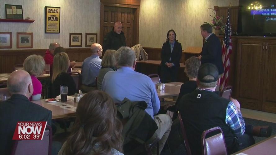 Timken holds Back the Blue Rally in Ottawa Saturday afternoon