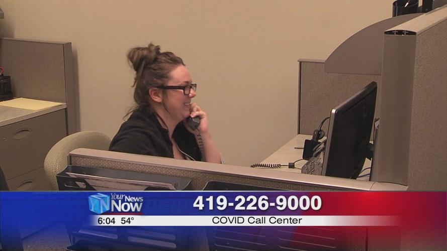 Allen County call center averages 150 calls a day