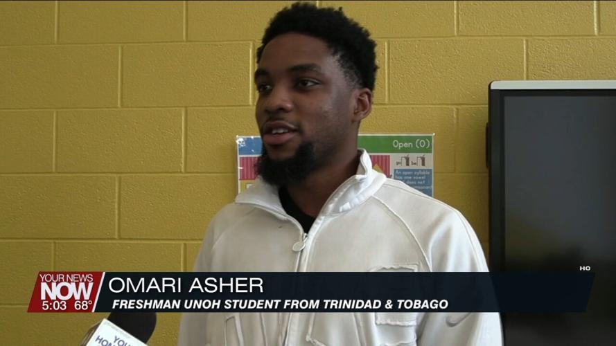 Elida students close out the school year with an International Fair featuring UNOH students