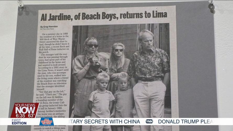 ArtSpaceLima celebrates Al Jardine's father and locomotive history with recreated 1991 exhibit