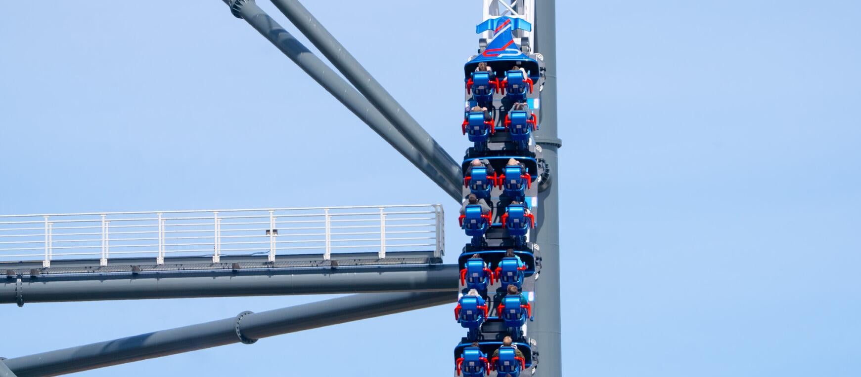 Construction Company For Record Breaking Thrill Reference: Cedar Point S Record Breaking Top Thrill 2 Roller Coaster