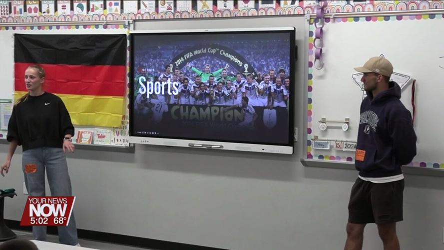 Elida students close out the school year with an International Fair featuring UNOH students