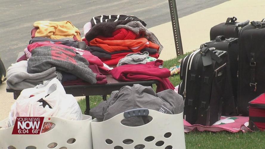 SAFY hands out gift bags to local youth Saturday