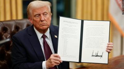 Trump signs executive order