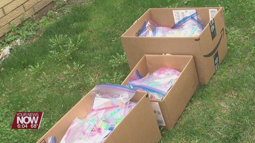 SAFY hands out gift bags to local youth Saturday