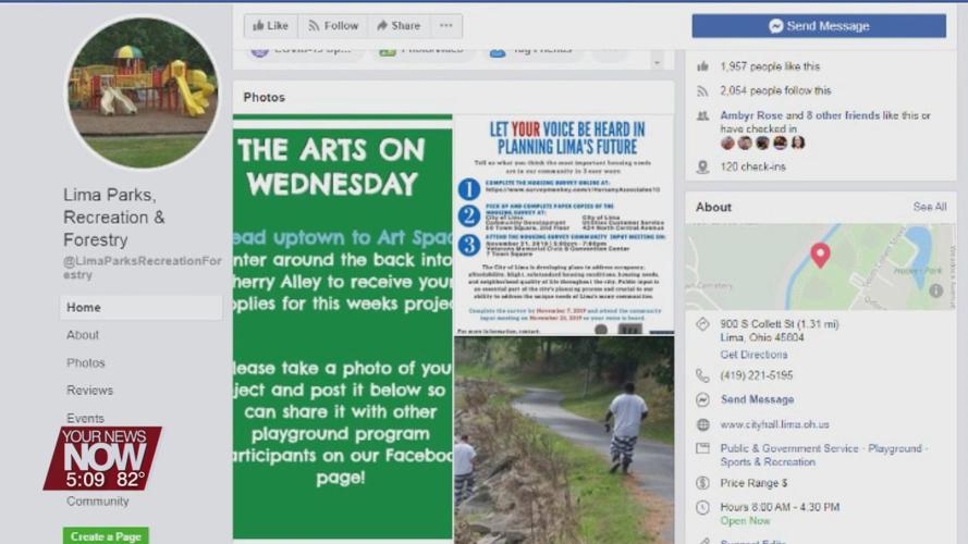 City of Lima offering Virtual Summer Playground Program