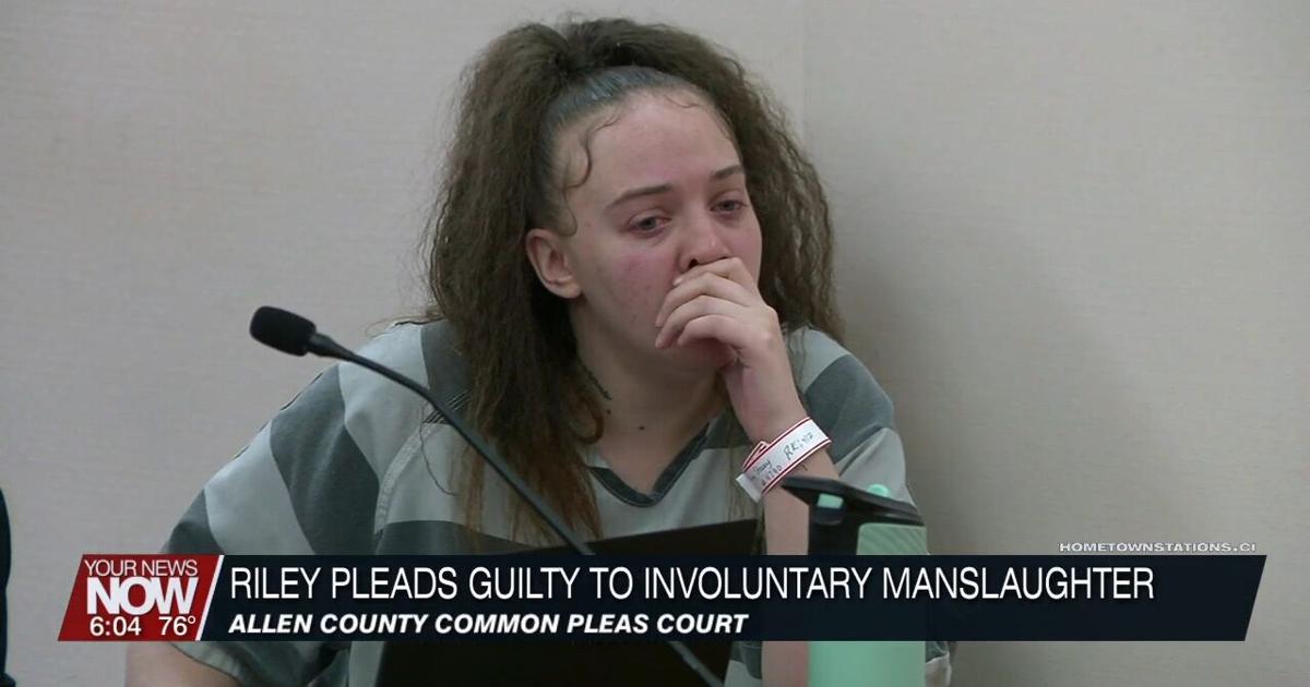 Riley pleads guilty to involuntary manslaughter and child endangerment ...