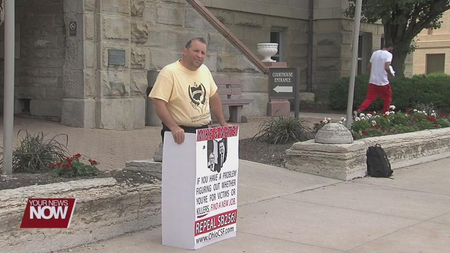 Ohio native protests Senate Bill 256, which offers parole to juvenile criminals