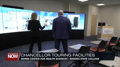 Rhodes State College highlighting programs to Ohio Department of Higher Education Chancellor.jpg