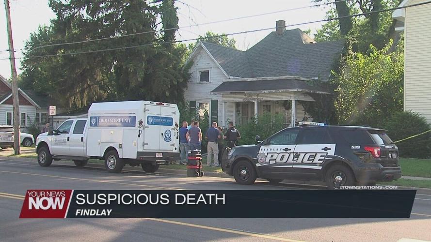 Findlay Police investigating suspicious death