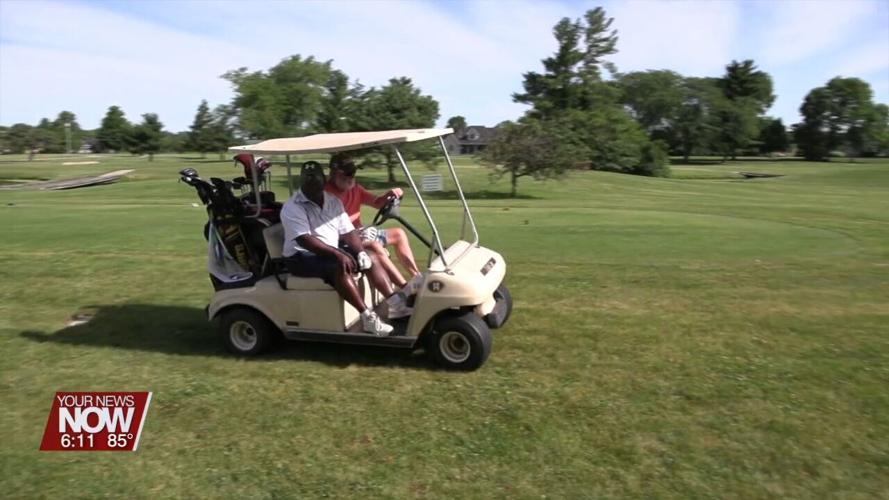 Dozens of golfers come out to support several youth programs in a two man scramble