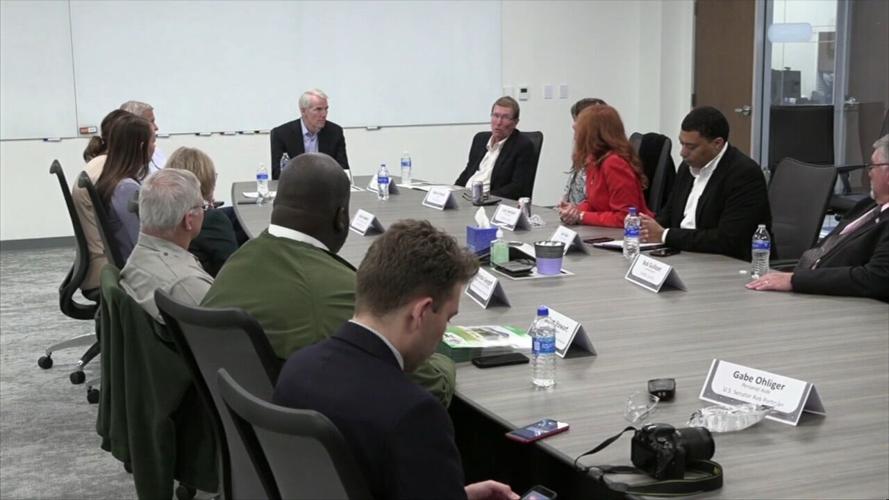 Senator Rob Portman visits Airstream manufacturing plant in Jackson Center