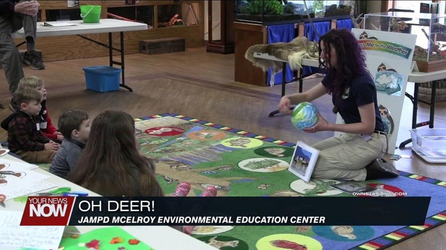 Nature Pals are having fun learning about deer