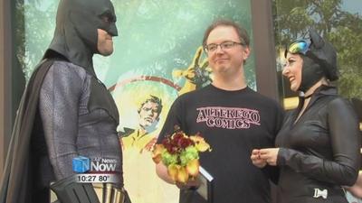 Alter Ego Comics re-enact wedding of Batman and Catwoman