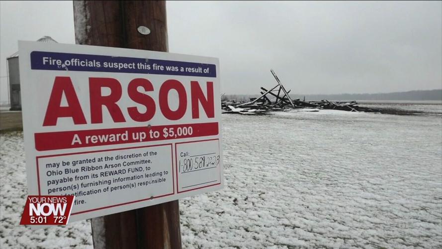 Ohio City man pleads not guilty to multiple counts of arson