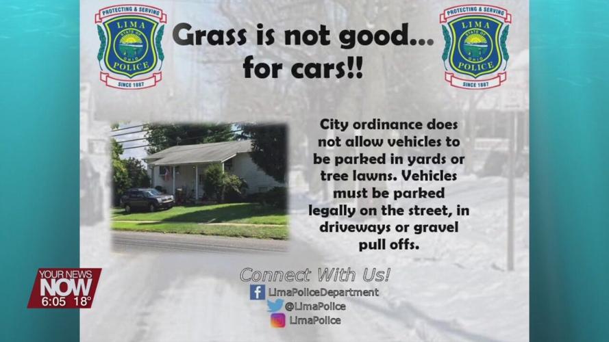 Lima Police asking residents to follow parking ordinances within the city