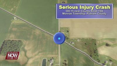 Two taken to the hospital after a Sunday crash in Putnam County