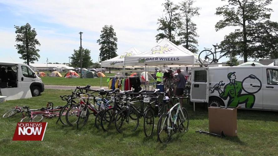 Great Ohio Bicycle Adventure Arrives to Wapakoneta