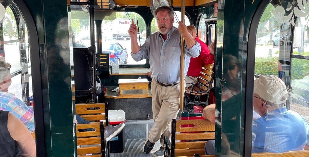 Committee takes a trolley tour to explore downtown Lima