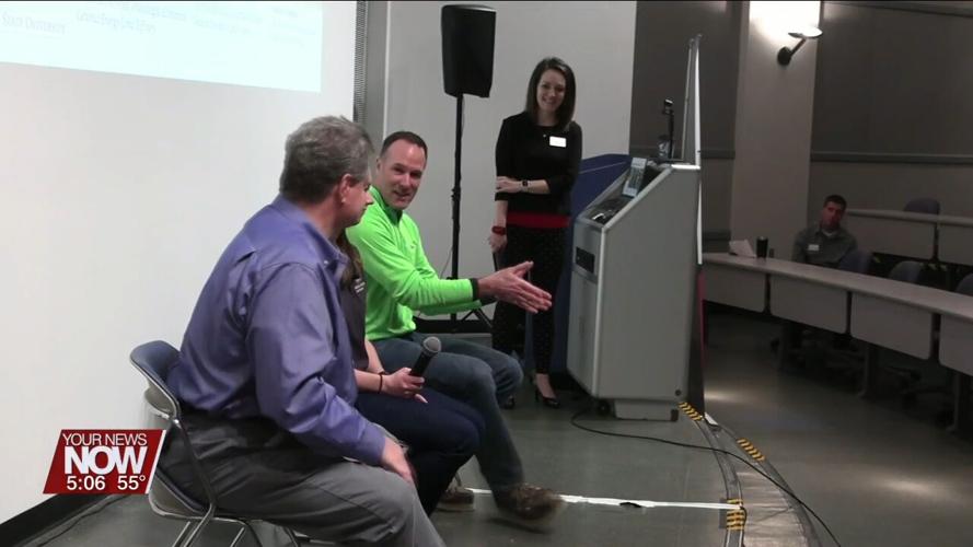 High school students with an interest in engineering discover what's available at OSU Lima