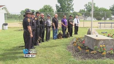 Waynesfield Police K9 laid to rest