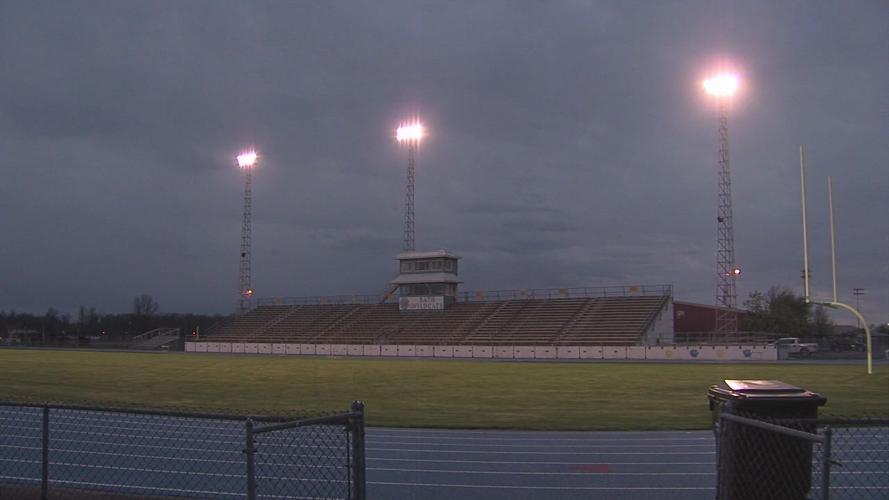 Bath High School lights up stadium for the class of 2020