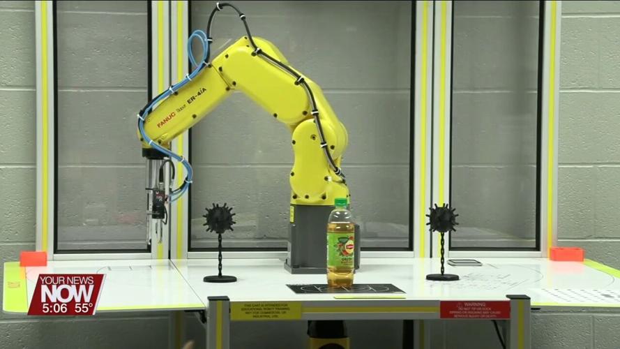 High school students with an interest in engineering discover what's available at OSU Lima