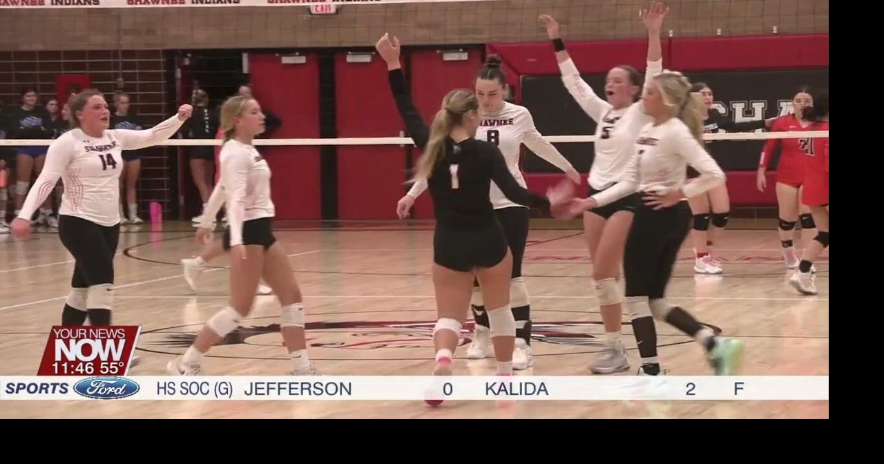 HS Volleyball Shawnee, Celina, St. Marys, LB, Miller City and Leipsic