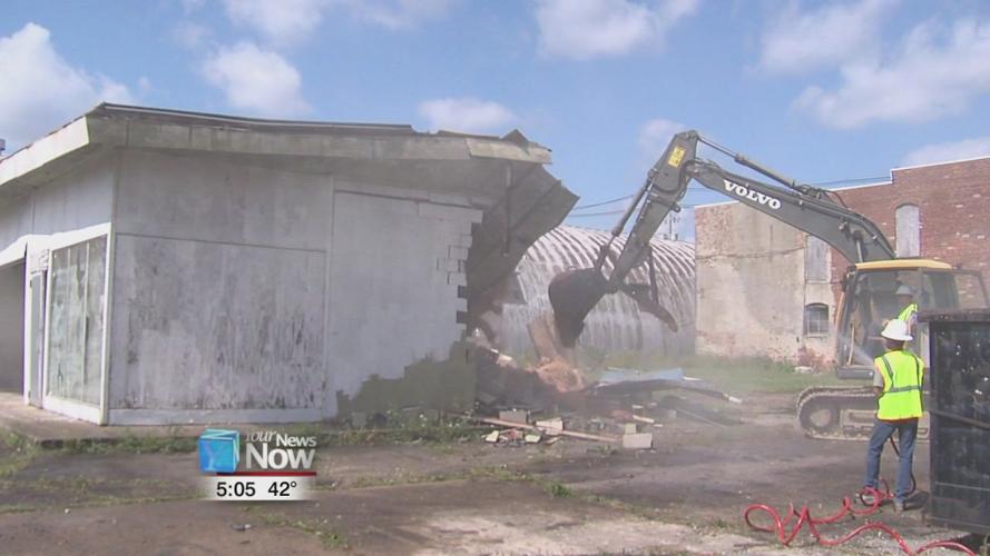 Your Hometown Stations and two others make donations towards Rotary amphitheater project