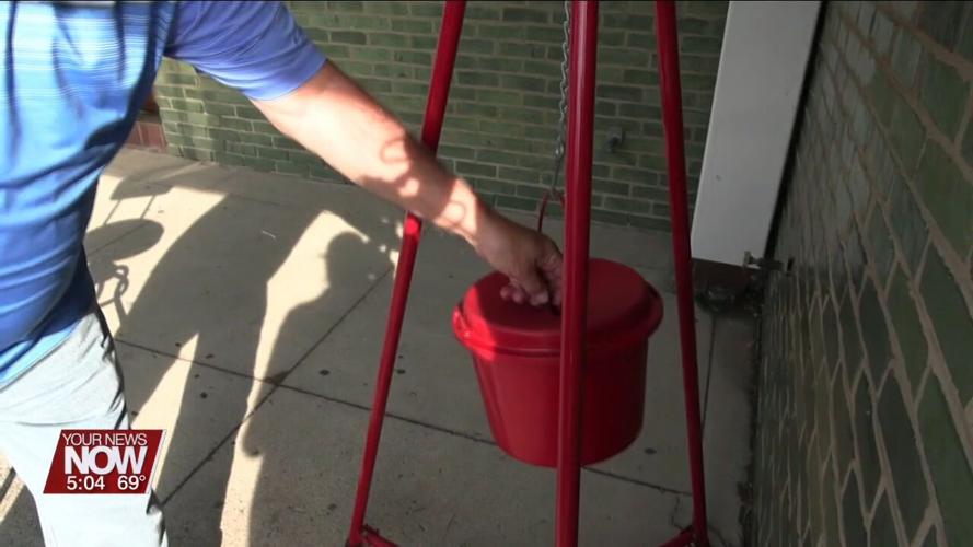 The bells are ringing as the Lima Salvation Army's Red Kettle Campaign is underway