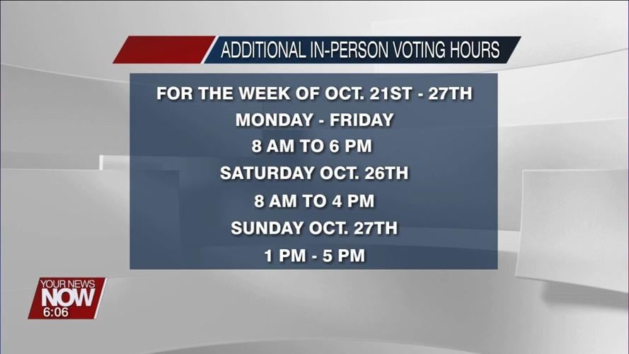 Around 850,000 Ohioans have cast their ballots so far in absentee and early voting