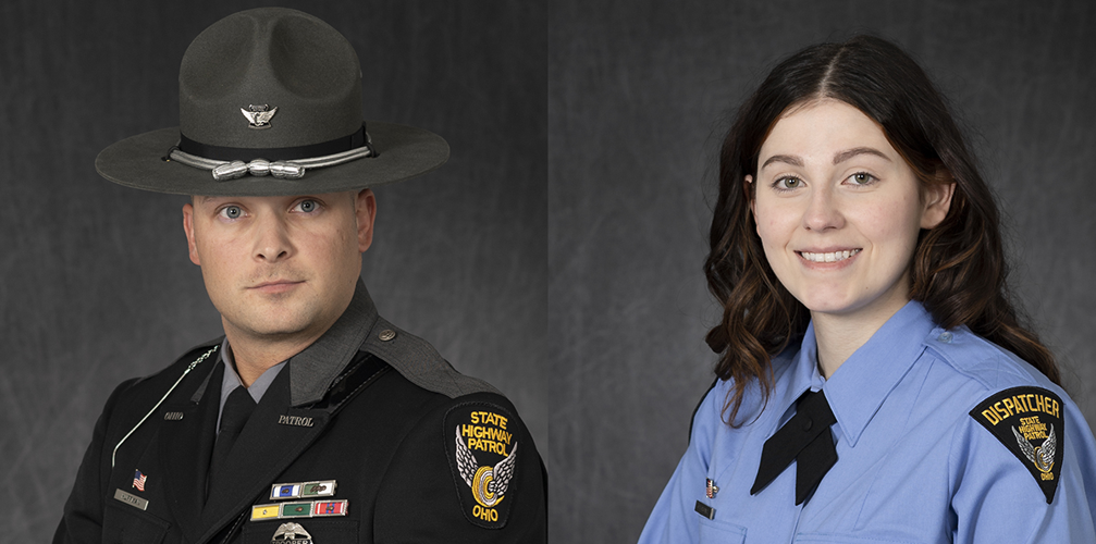 Bowling Green Post of the OSHP names Trooper of the Year and Dispatcher of the Year