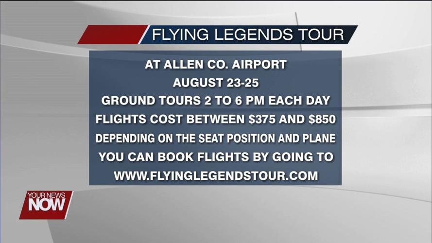 Flying Legends of Victory Tour lands at the Allen County Regional Airport