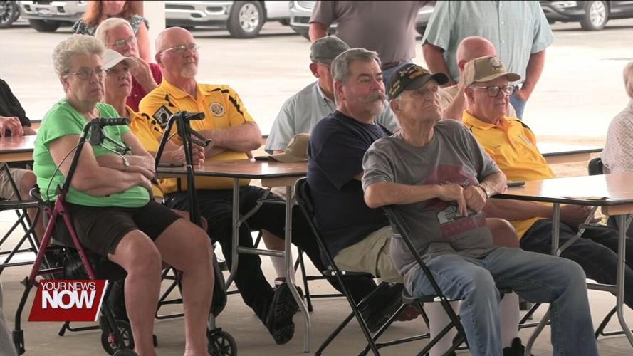 Auglaize veterans dedicate new Veterans Pavilion at the fairgrounds