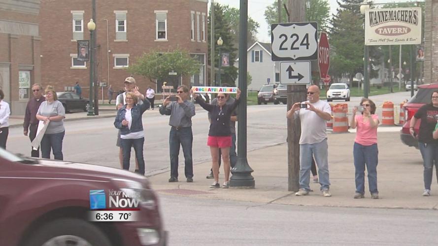 The unique graduation celebration for the Ottoville seniors