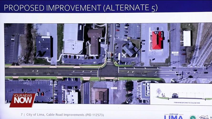 Lima's Public Works Department presents new proposal for Cable Road Project after reviewing public comments