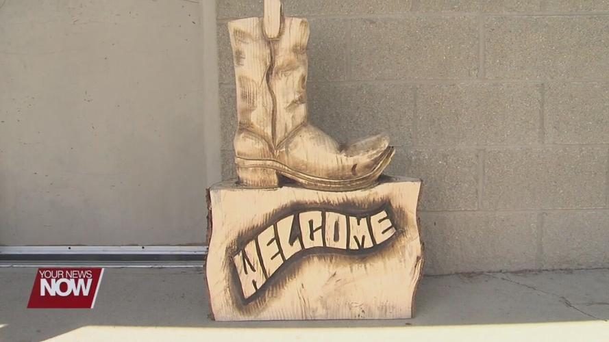 Funding 4-H scholarships with the Bear Hollow Wood Carvings at the fair