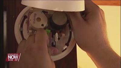 Remember to check smoke detector batteries while springing clocks forward
