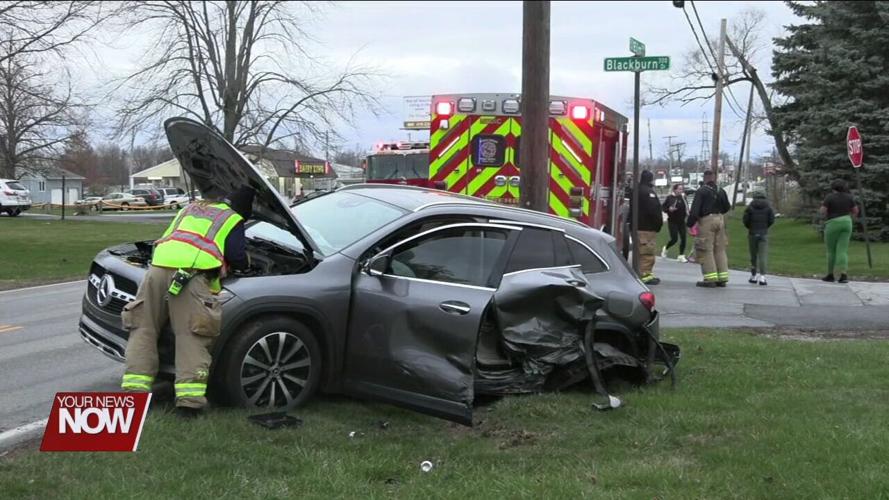 Four vehicles involved in two accidents on Elm St. in Lima