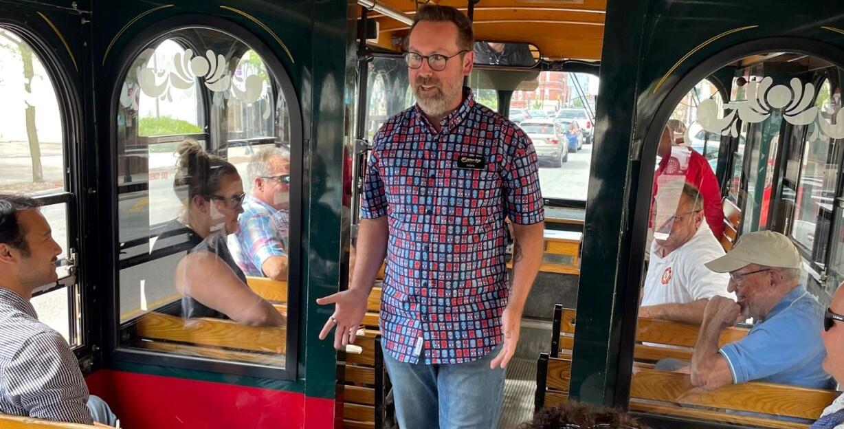 Committee takes a trolley tour to explore downtown Lima