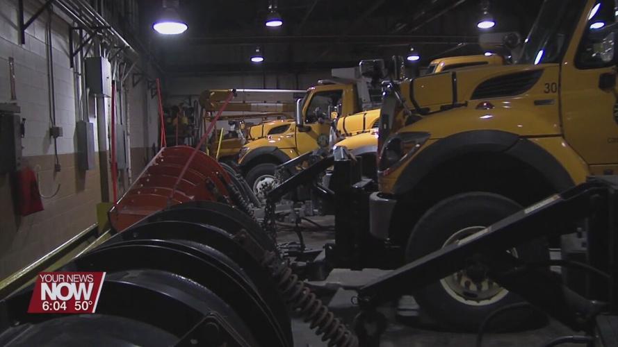 Multiple agencies getting ready to clear the roadways as a winter storm heads toward the region