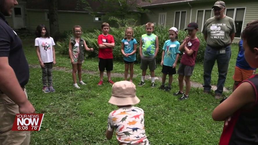 Kids get a chance to check out some bugs at JAMPD day camp