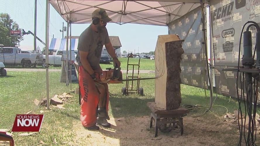 Bear Hollow Wood Carvings at the fair