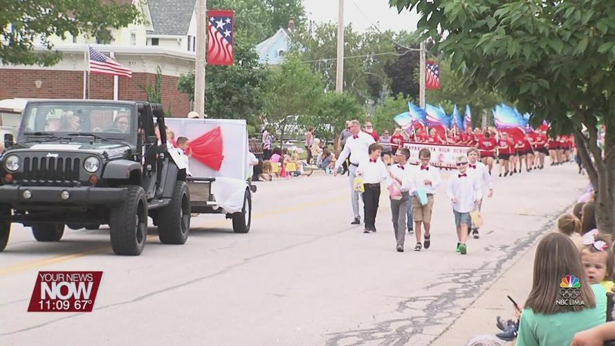 Resident pack streets of Cridersville for the Firemen's Jamboree Grand Parade