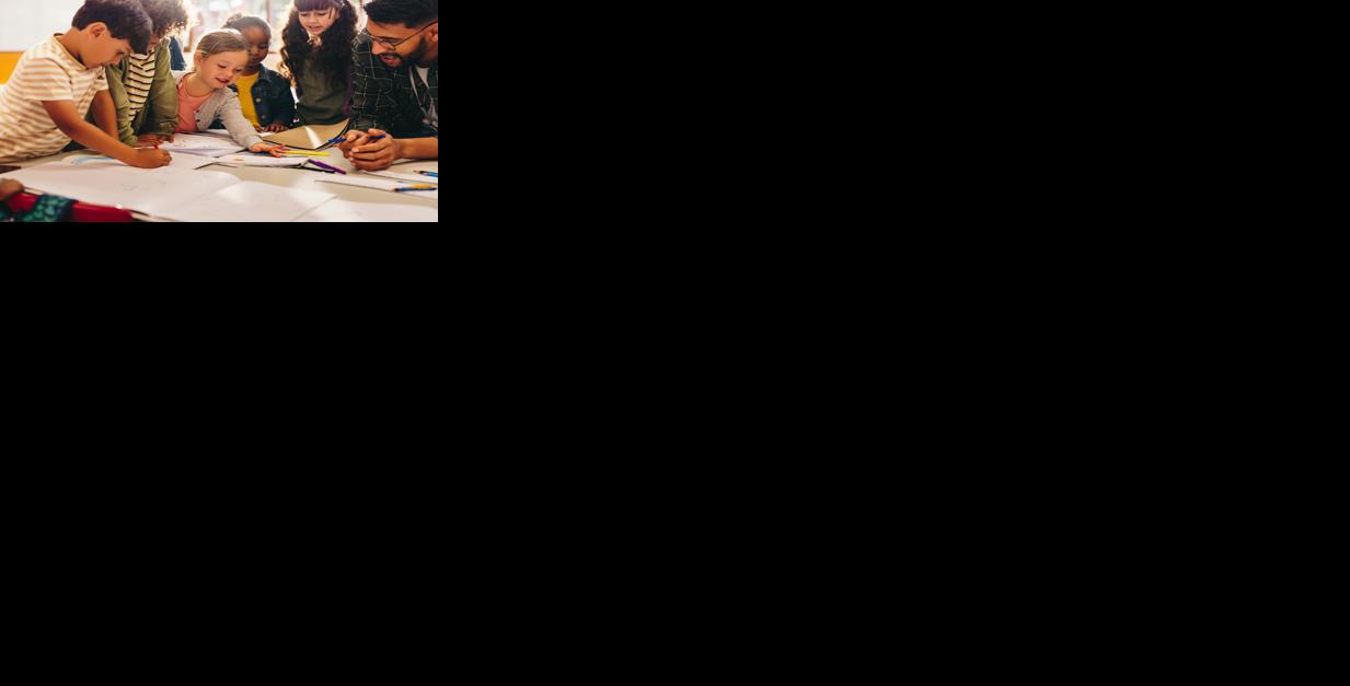 Kids doing Art Generic