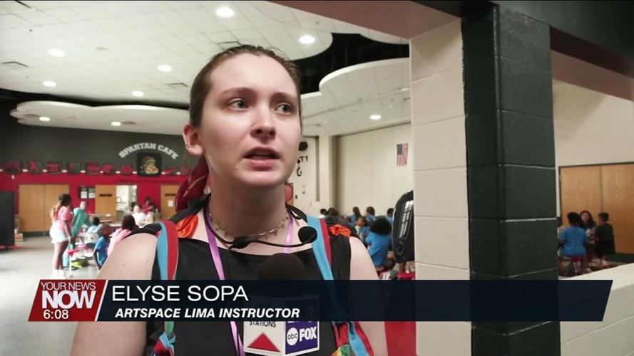 Kids in the playground program get show their artistic side thanks to ArtSpace/Lima