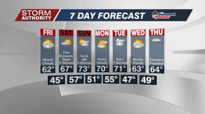 7 Day Forecast