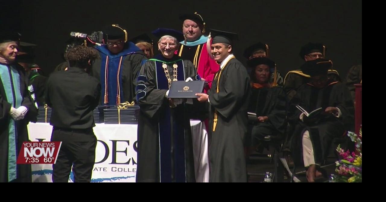 300 graduates walk during two ceremonies for Rhodes State College News